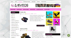 Desktop Screenshot of fabricantes.zapatos.com.pe